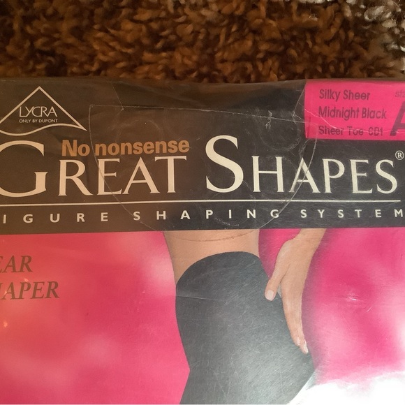 No Nonsense great shapes pantyhose, color midnight black, size: A - Picture 3 of 12